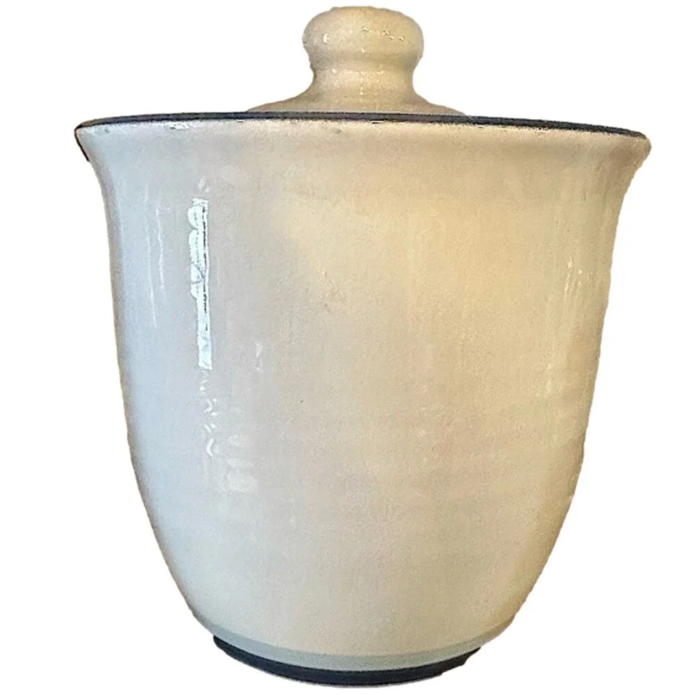 Pfaltzgraff Canister Storage Jar Lid‎ Rustic Farmhouse Kitchen Decor